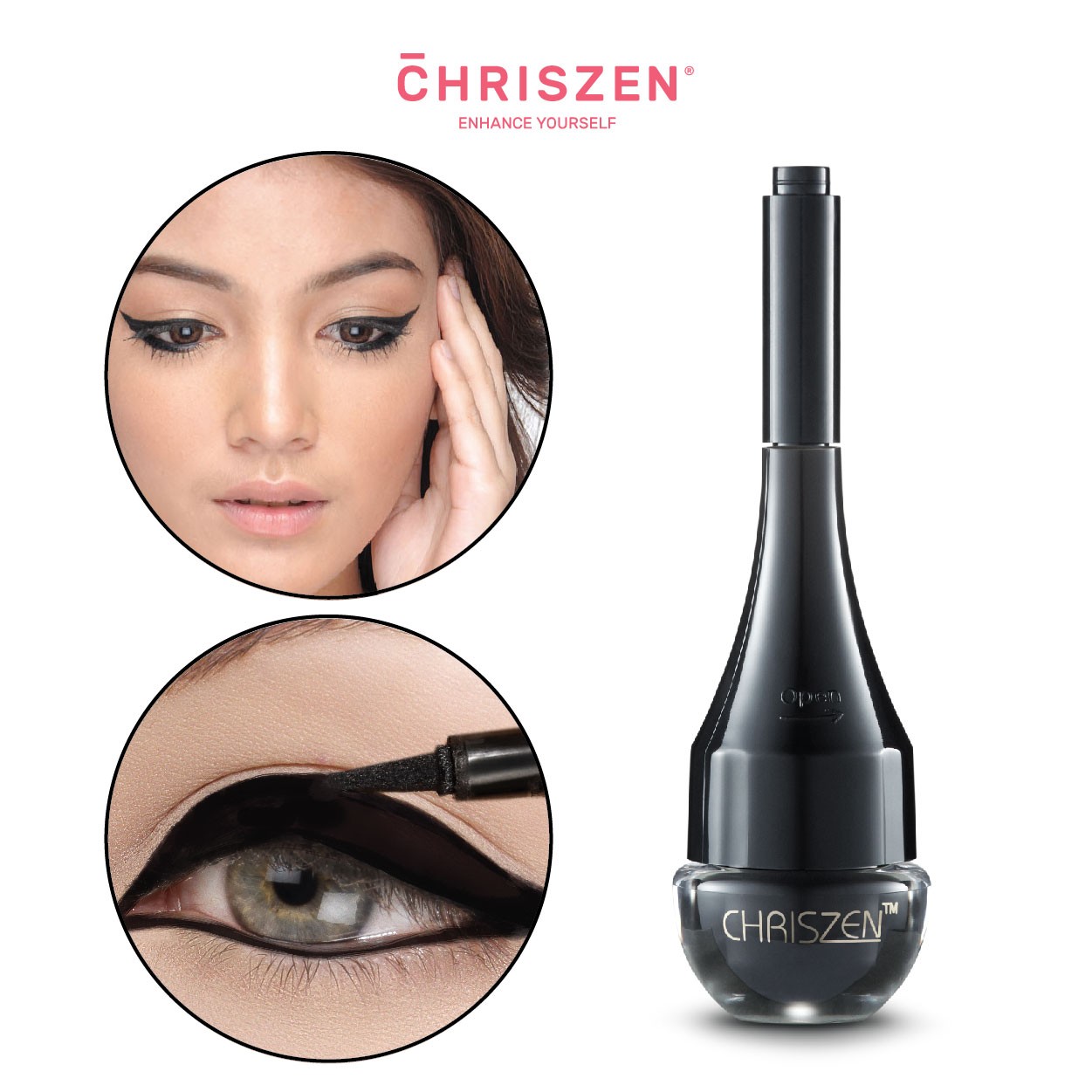 Chriszen Intense Gel Eyeliner Black