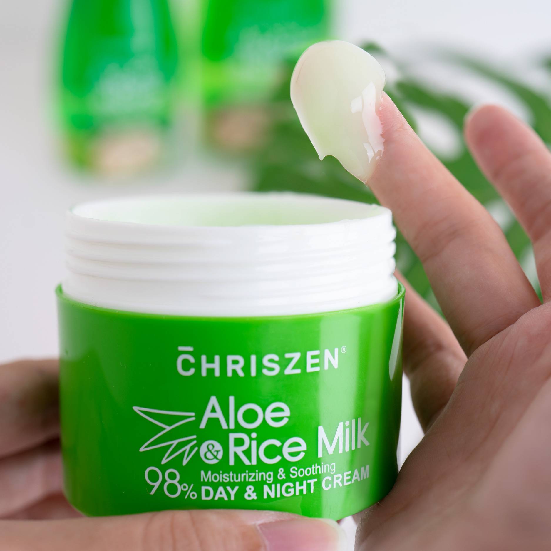 Chriszen 98 Aloe Vera & Rice Milk Day & Night Cream