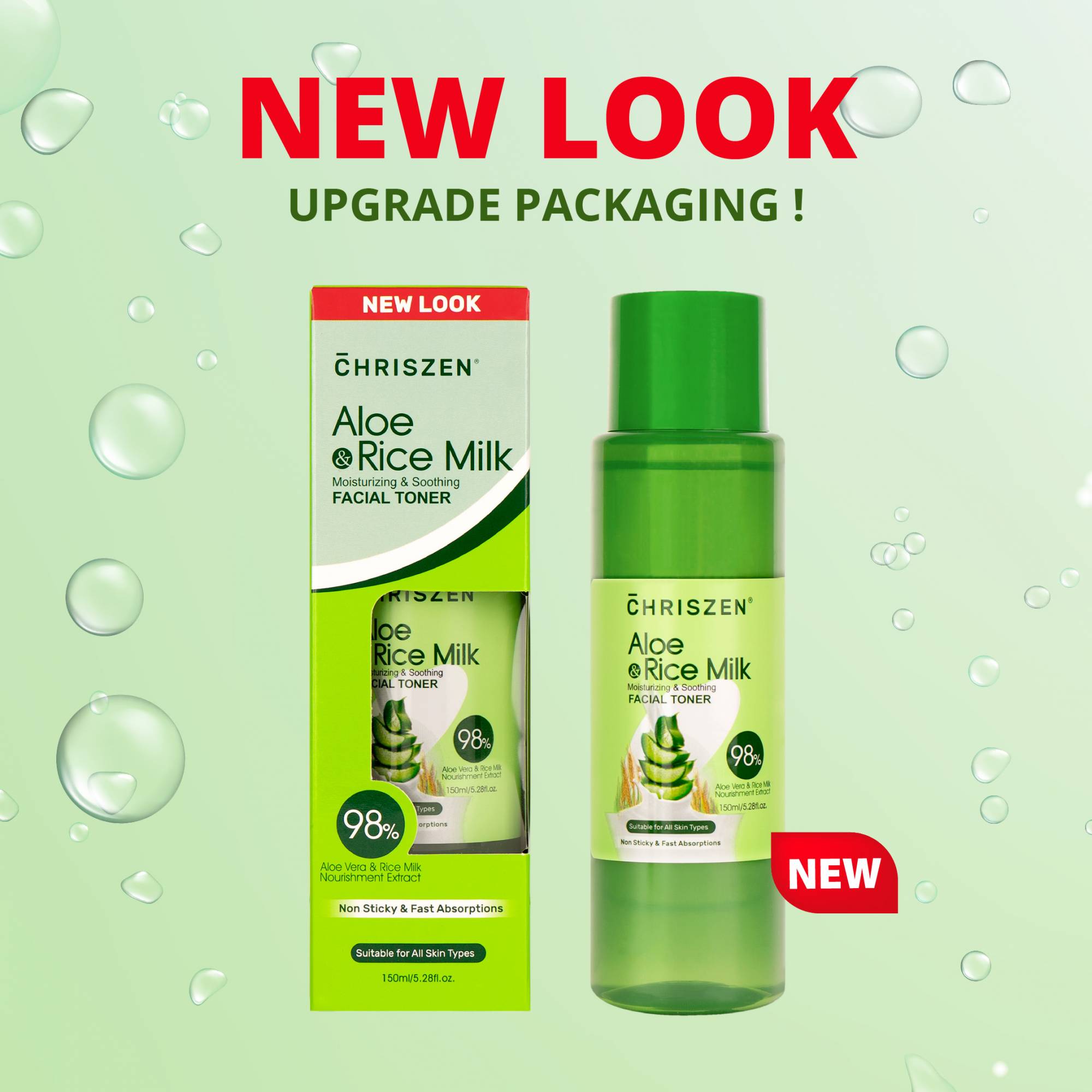 Aloe top vera toner