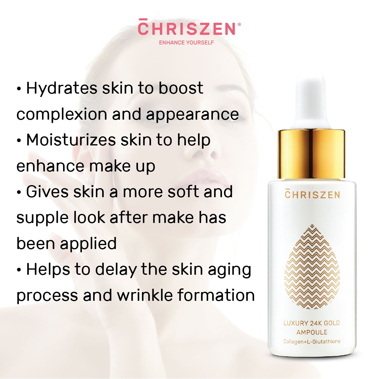 Luxury 24k Gold Ampoule 30ml