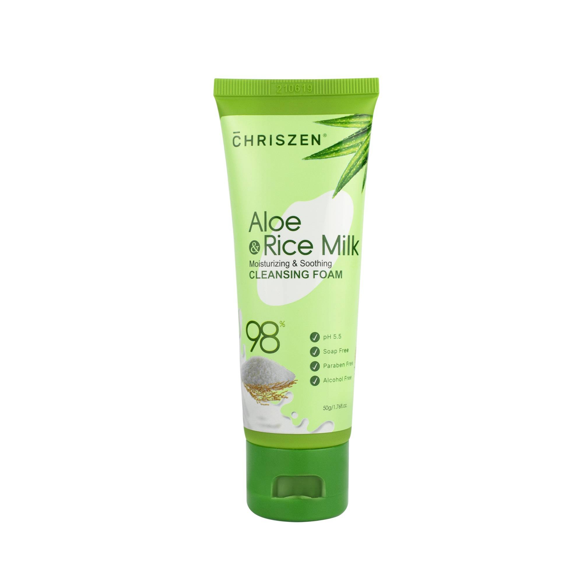 98 Aloe Vera & Rice Milk Cleansing Foam (50g)