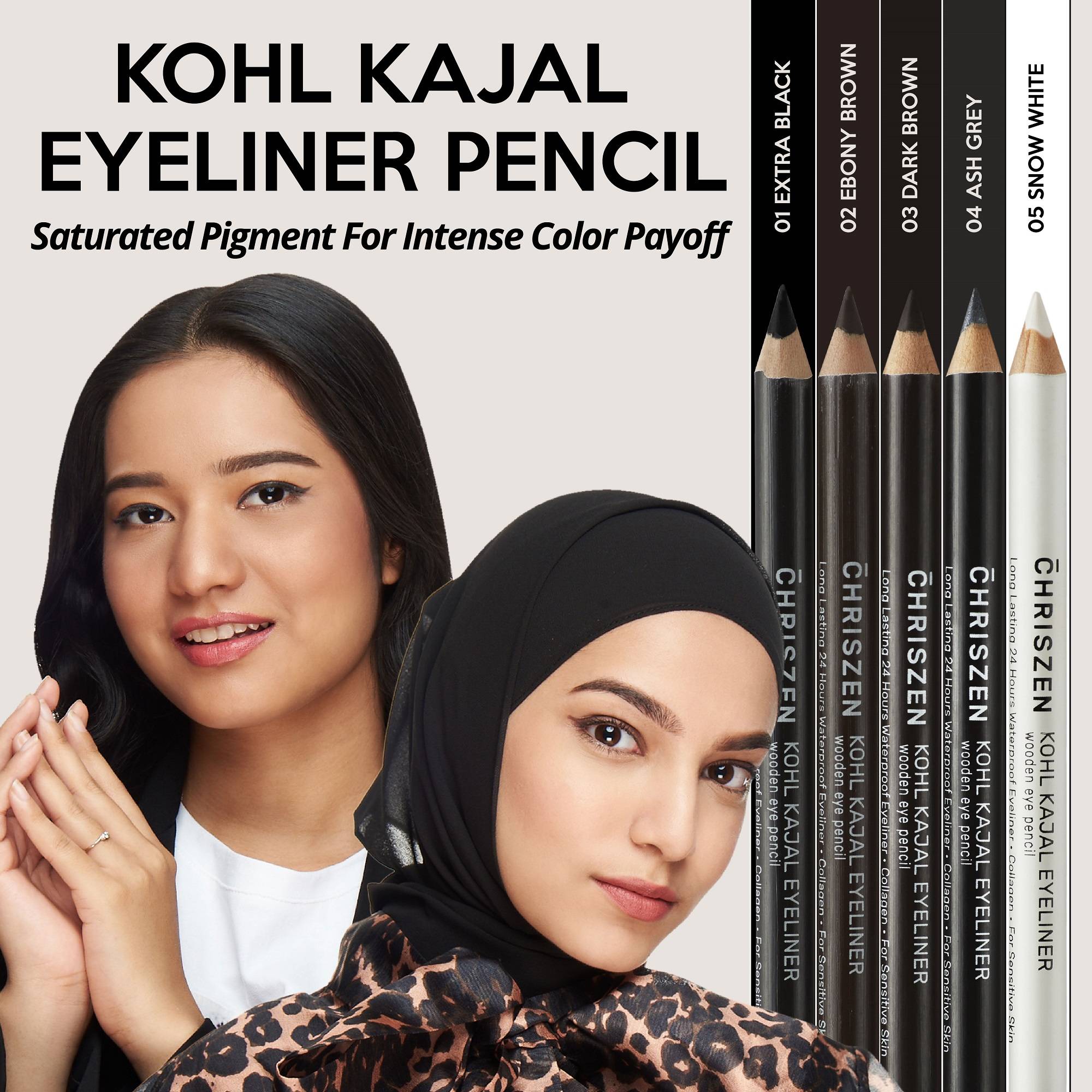 Chriszen Kohl Kajal Eyeliner Pencil