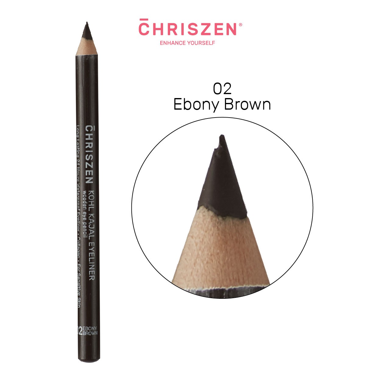 Chriszen Kohl Kajal Eyeliner Pencil