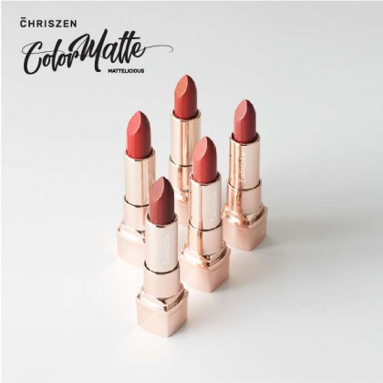 Chriszen Color Matte Lipsticks - 10 Colors Selection