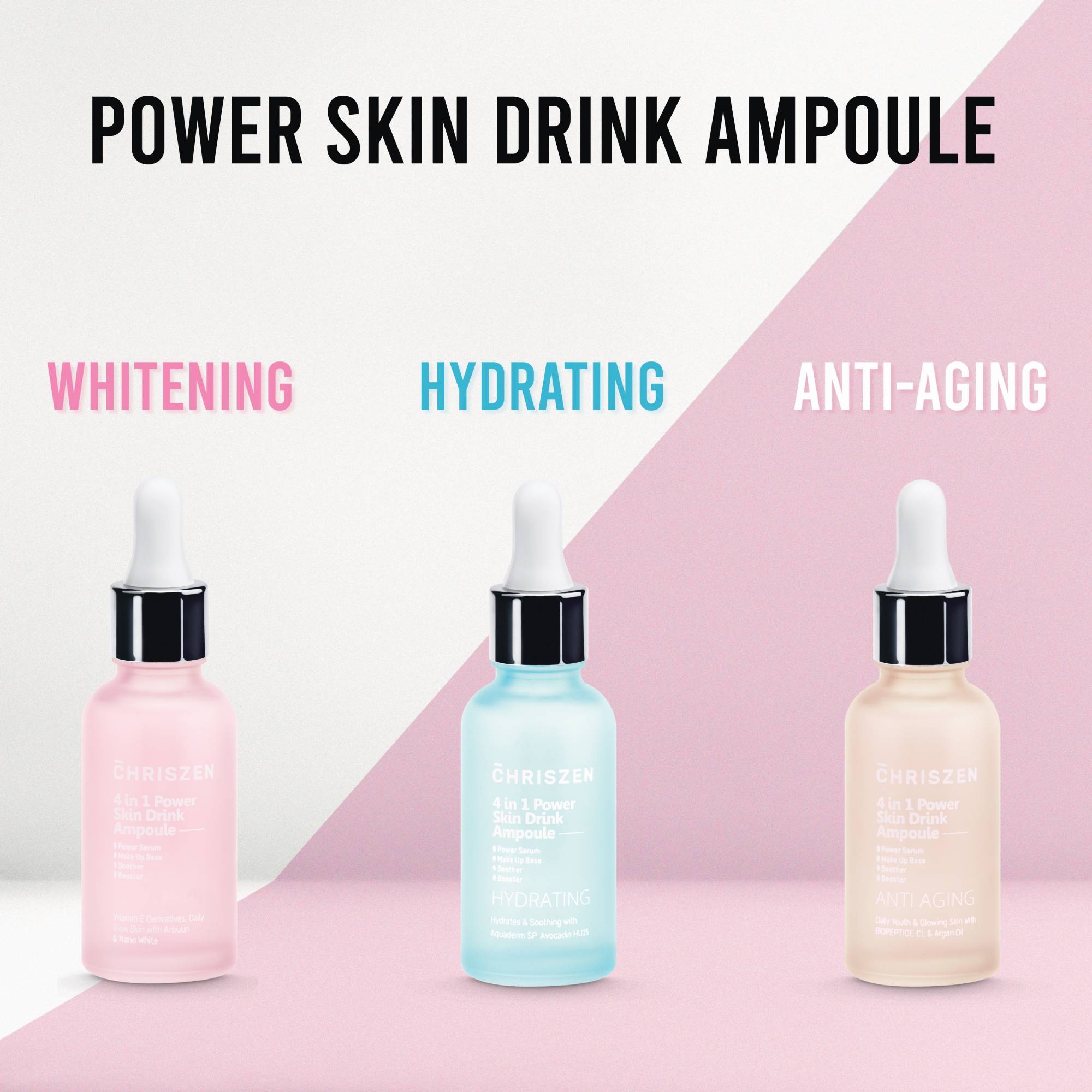 4 in 1 Power Skin Drink Whitening Ampoule