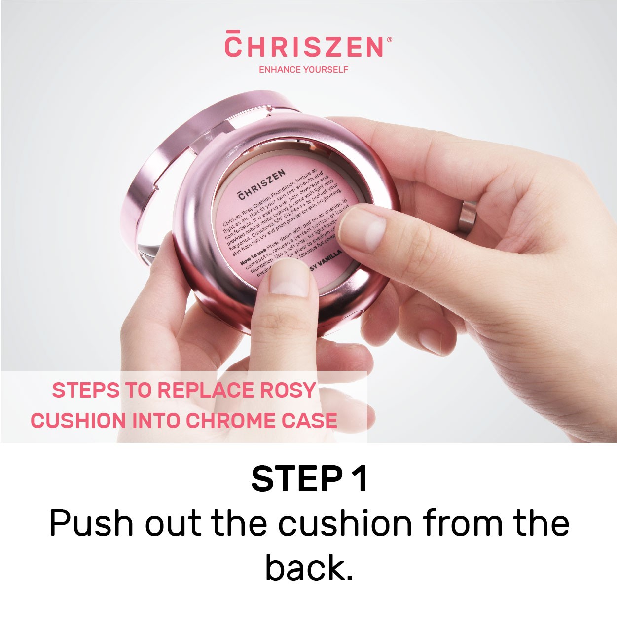 Rosy Cushion Refill Pack (20g)