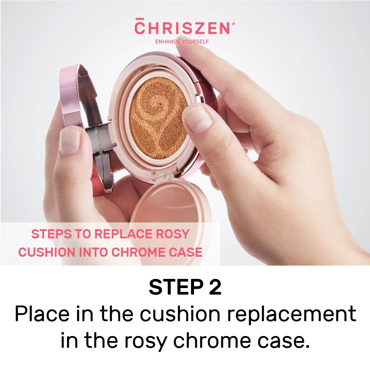 Rosy Cushion Refill Pack (20g)