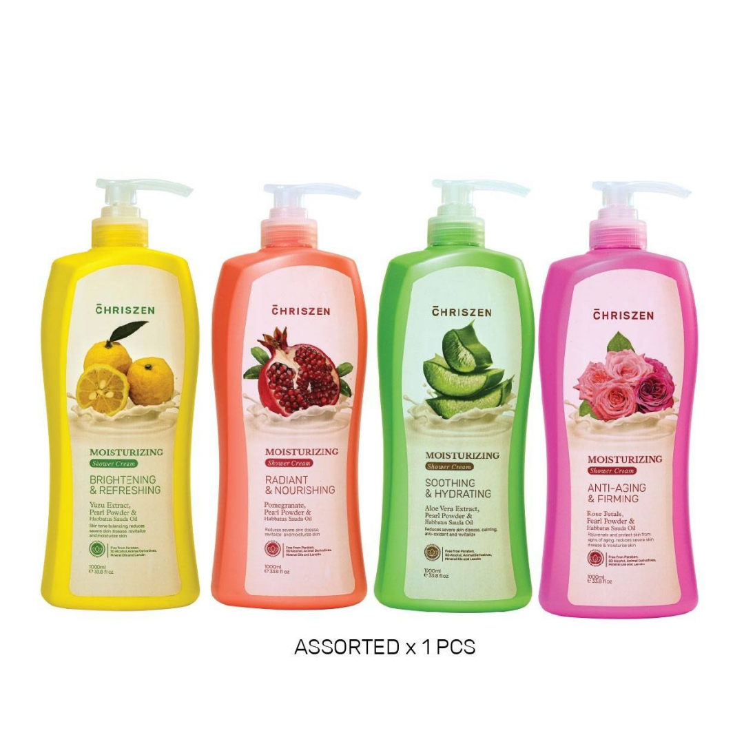 Moisturizing Shower Cream Assorted (1 Litre)