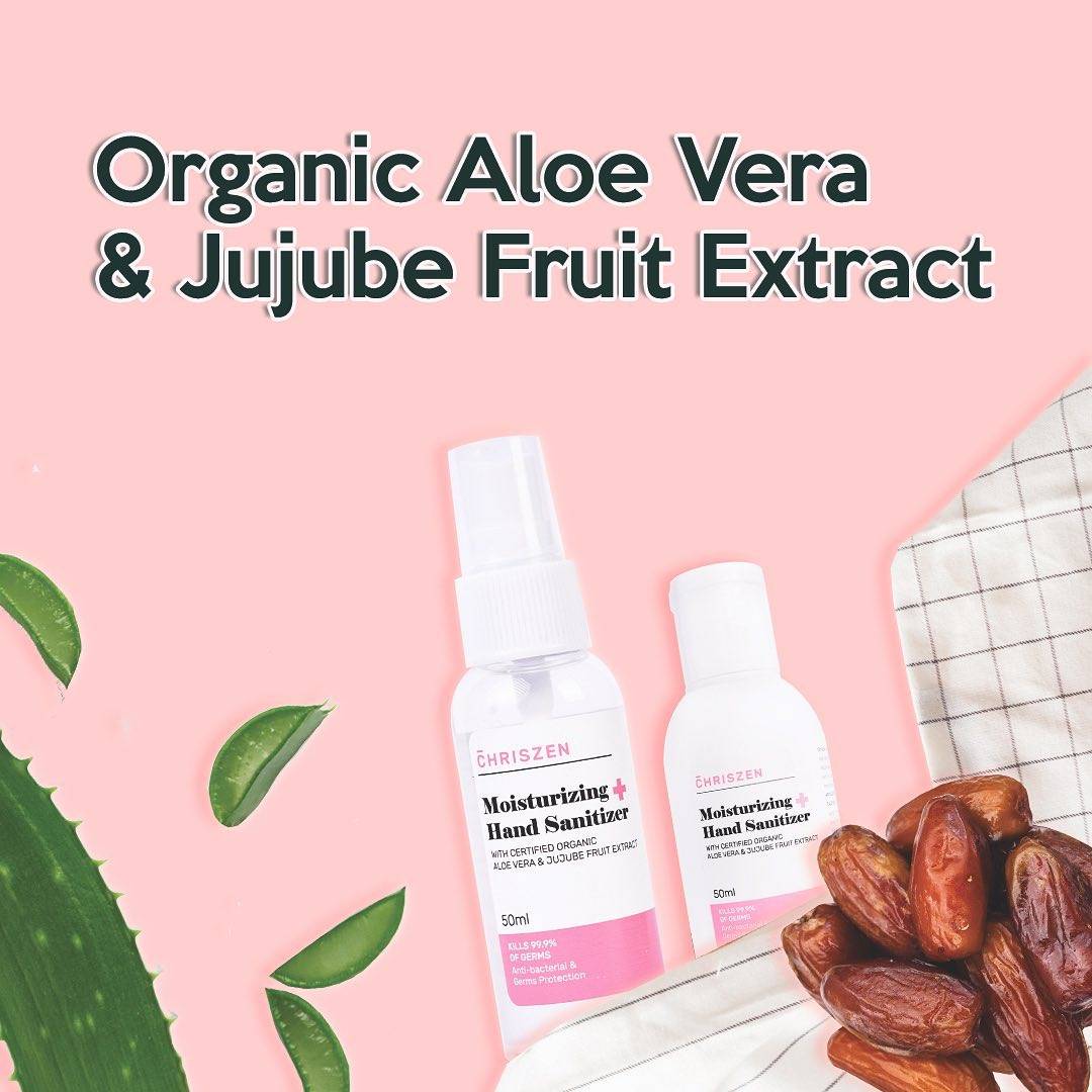 Chriszen Moisturizing Hand Sanitizer Spray (50ml)