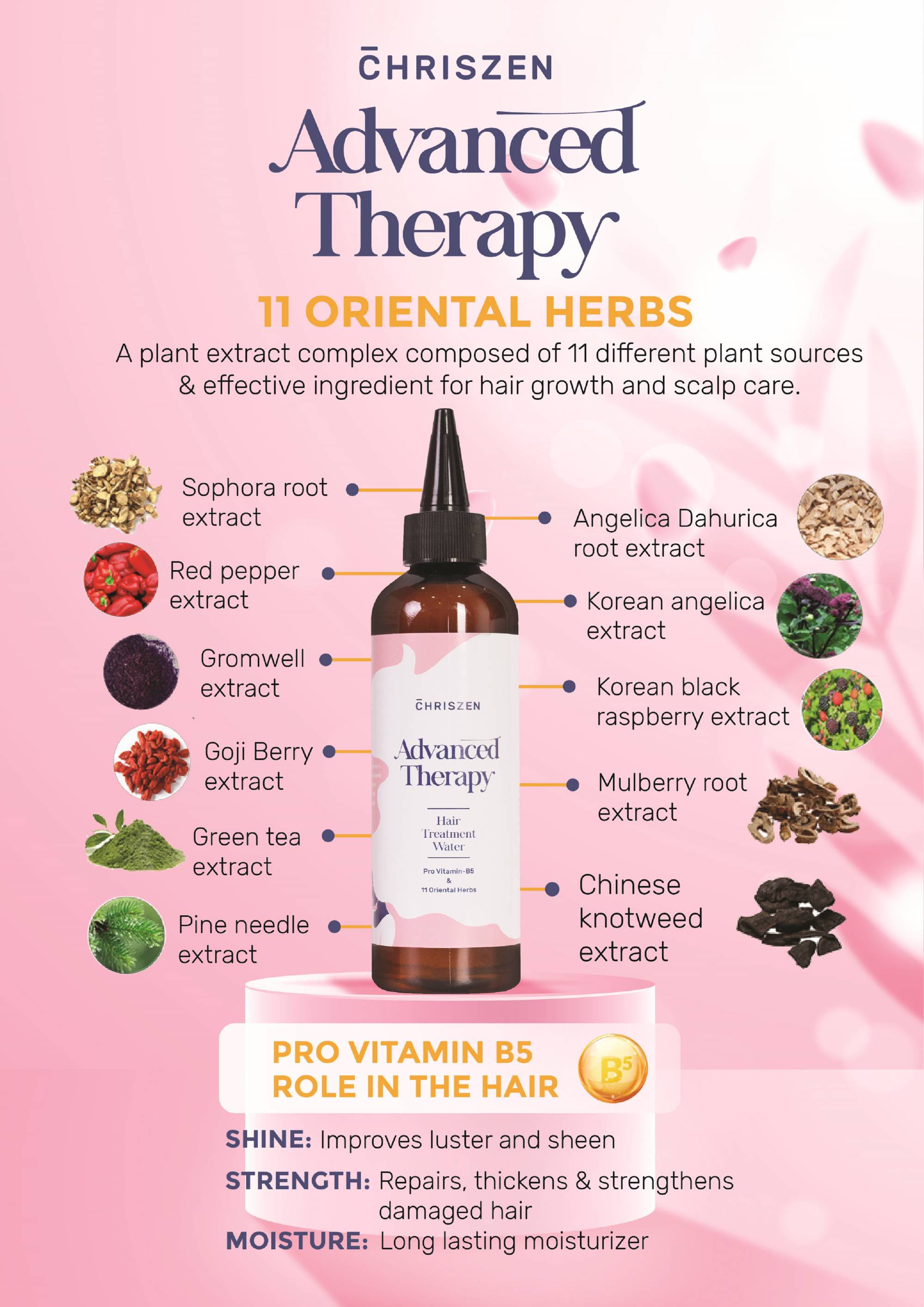 Chriszen Advanced Therapy Hair Treatment Water