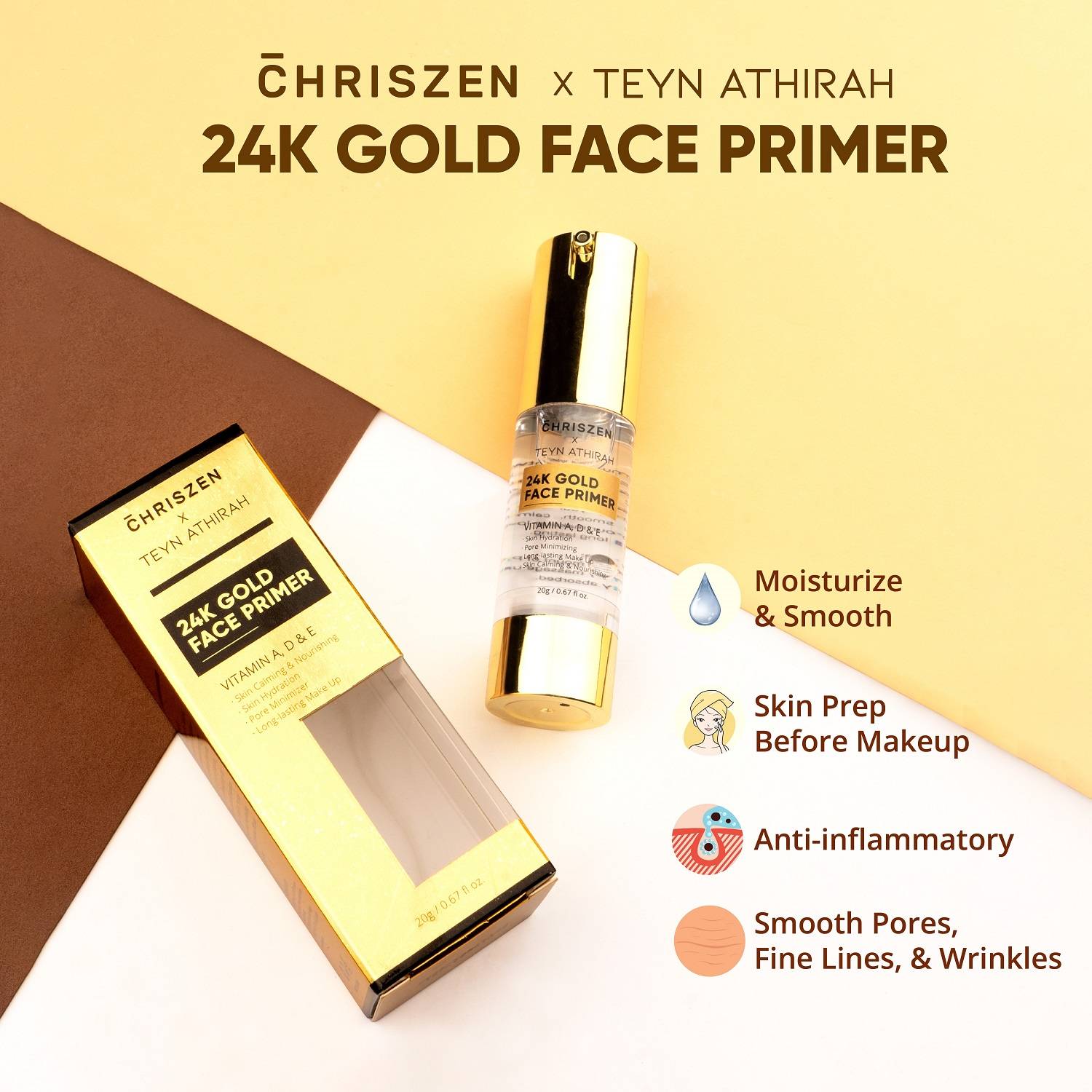 Chriszen x Teyn Athirah 24K Gold Face Primer